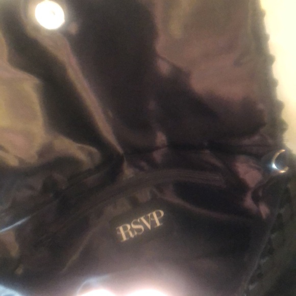 Cool Small RSVP Black Chain Maille Clutch - Picture 4 of 9